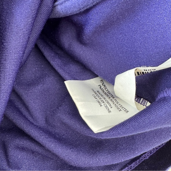 Stunning Y2K Velvet Corset Bustier Top in Deep Purple/Blue - Picture 8 of 9